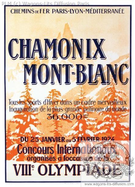PLM Chamonix Mont Blanc 1924 (Ref N° 186