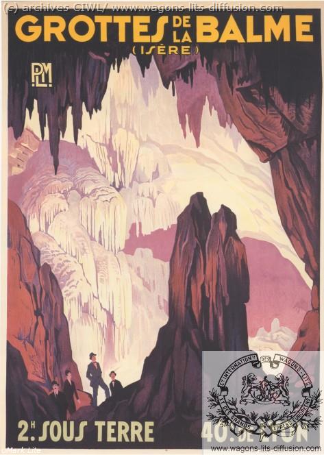 PLM Grottes de la Balme Isere  (ref N° 914)