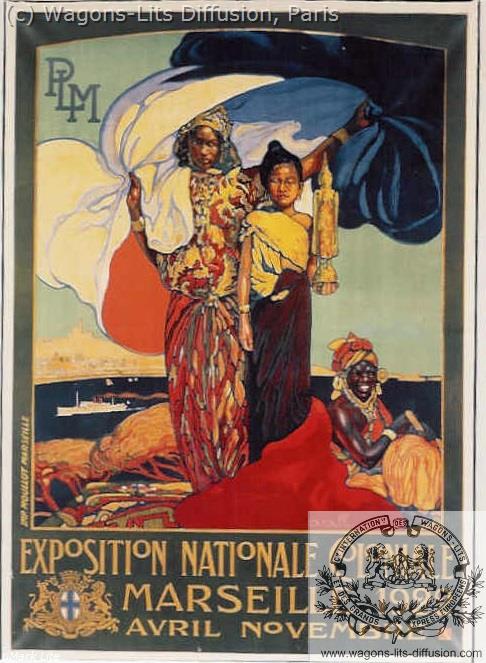 PLM marseille exposition coloniale