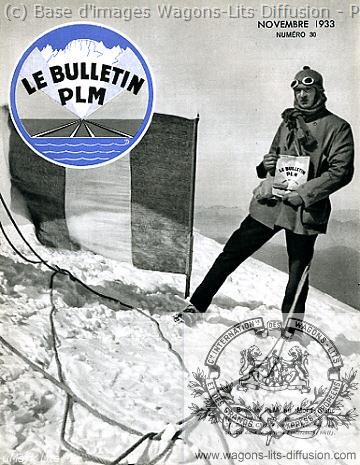 Plm revue bulletin plm nov1933 sommet mont blanc