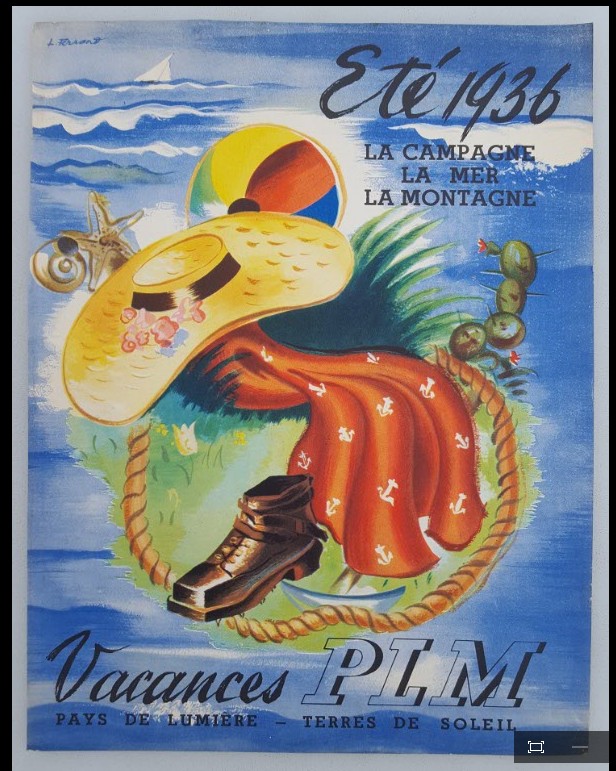 PLM vacances 1936  (ref N° 817)