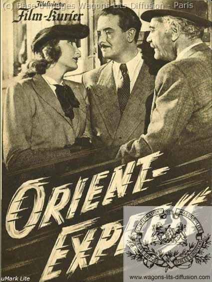 Wl affiche film orient express en 1944