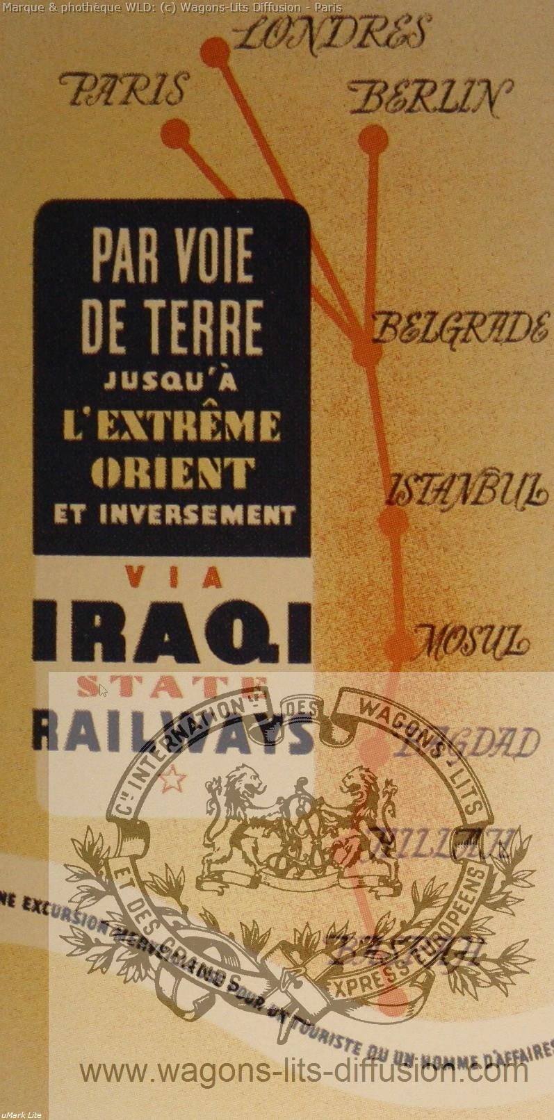 Wl affiche iraqi railways