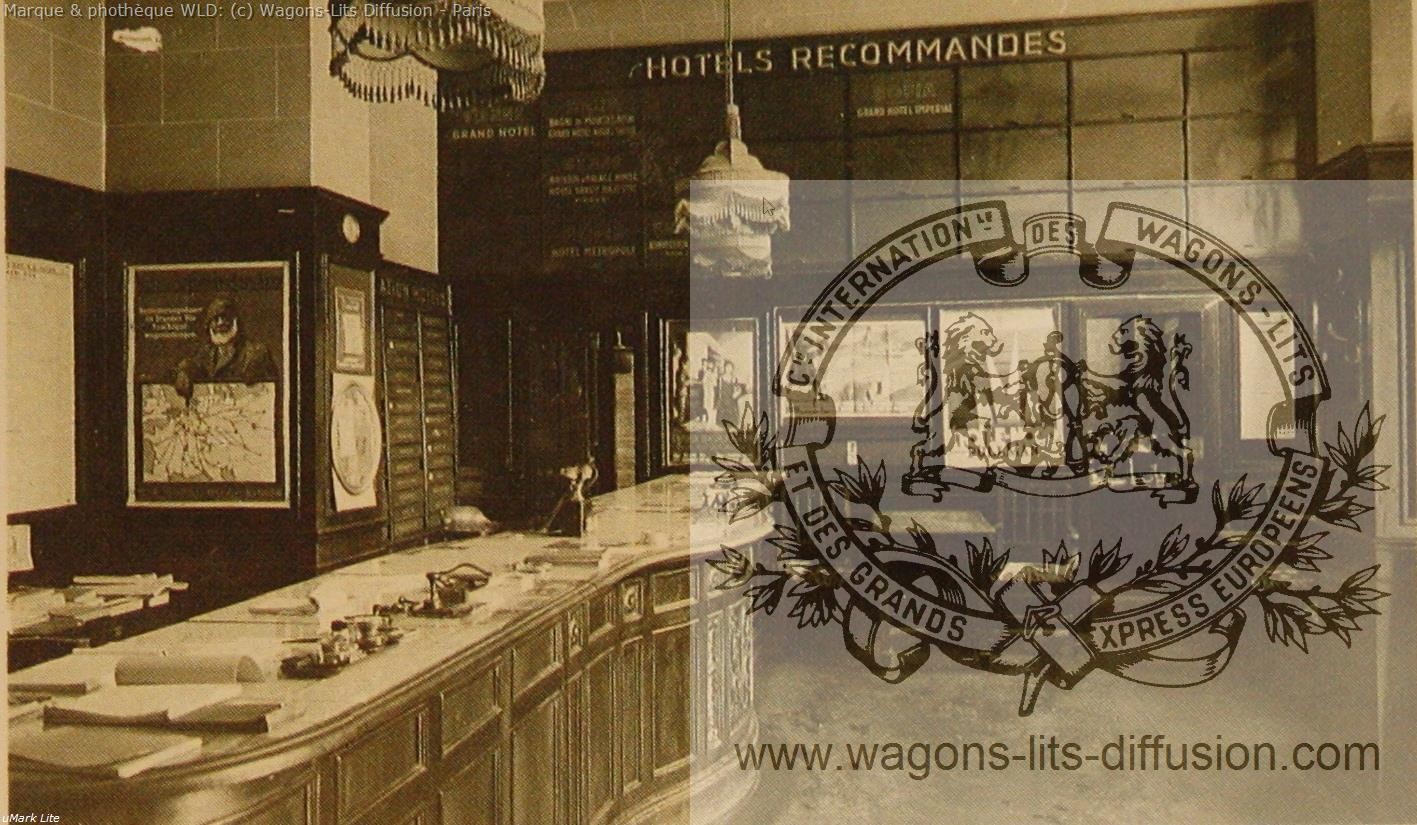 Wl agence de voyage opera vers 1890