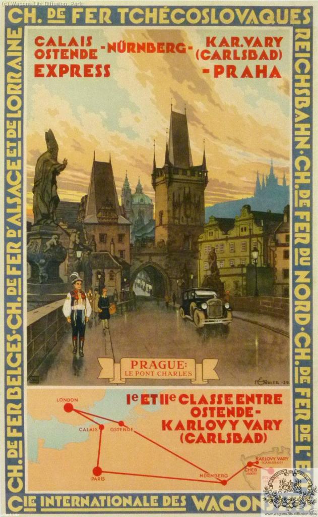 WL Calais Ostende Prague 1932