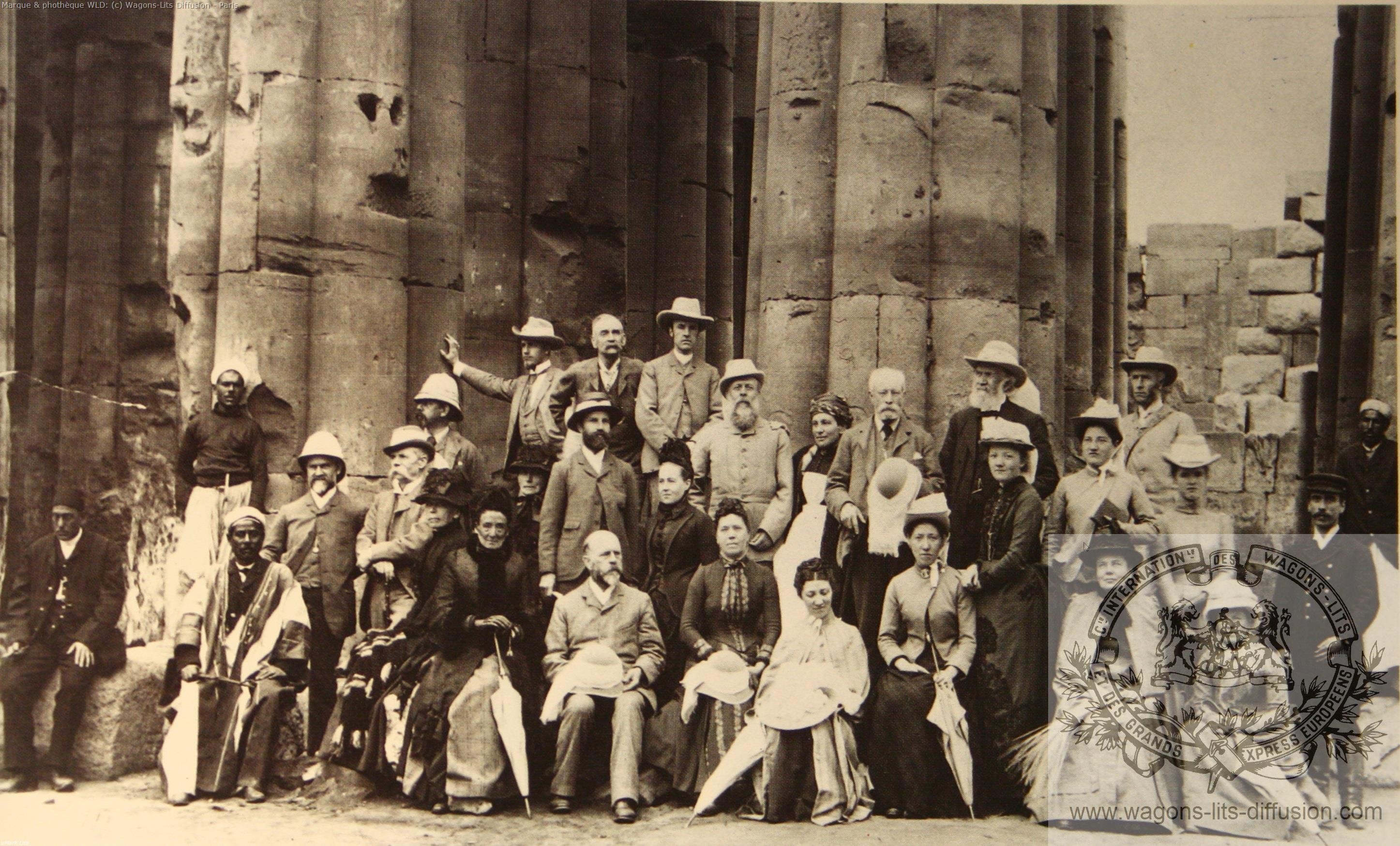 Wl cook touristes egypte vers 1890 2