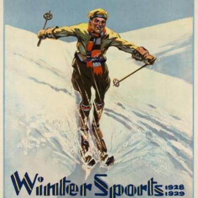 WL Cook Winter sports 1929