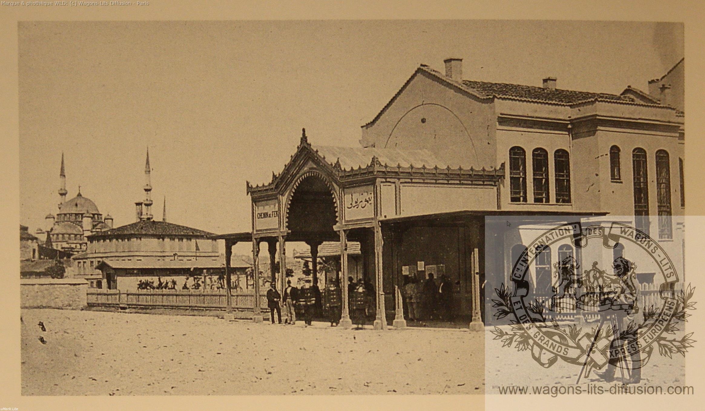 Wl gare d istanbul en 1870