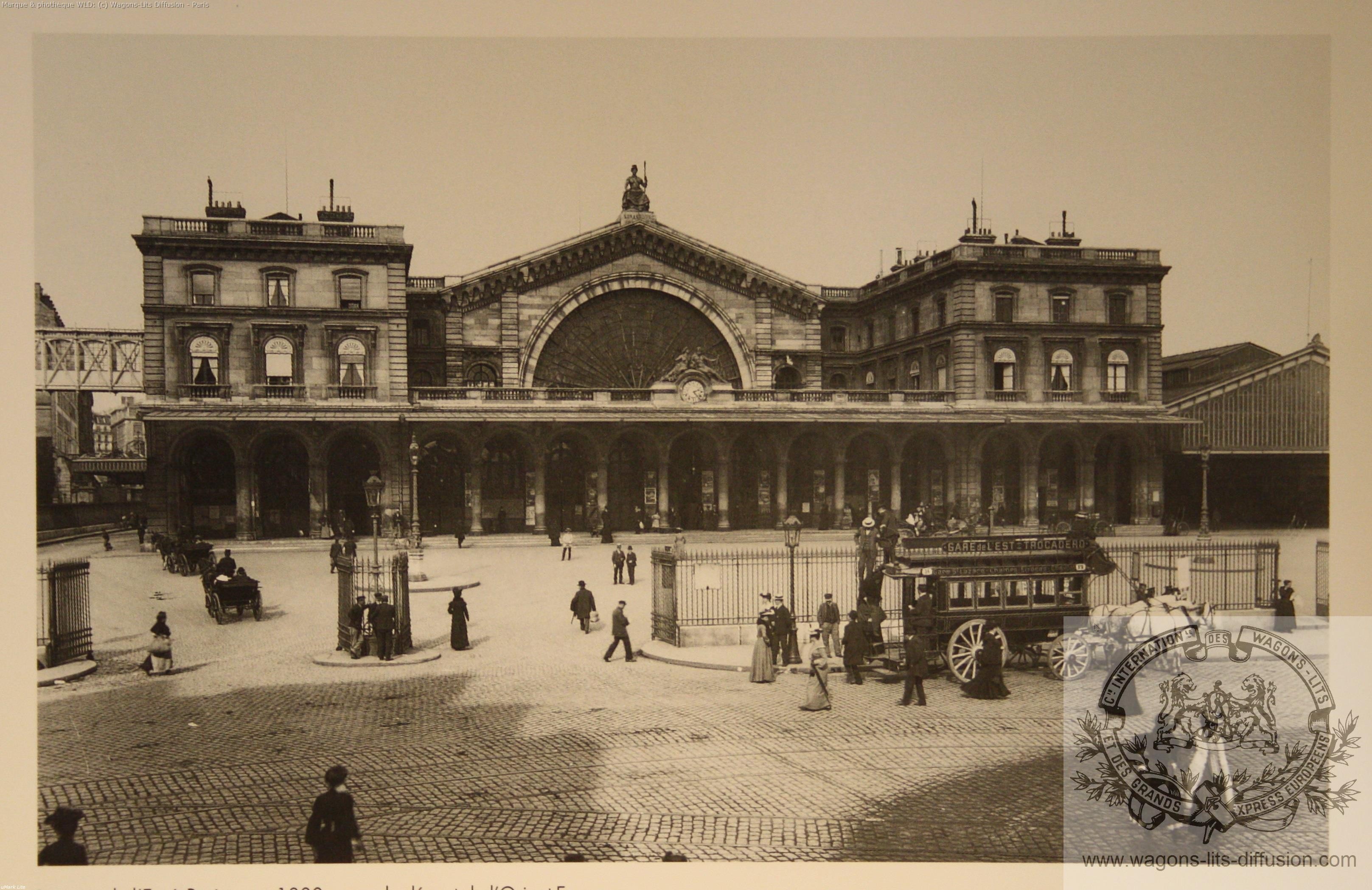 Wl gare de l est paris vers 1880 2