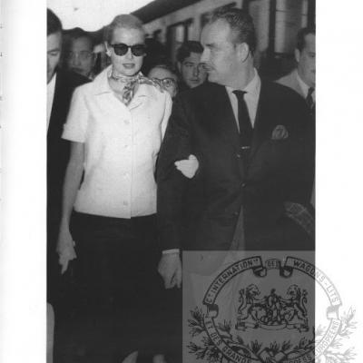 Wl grace kelly et prince rainier 1958