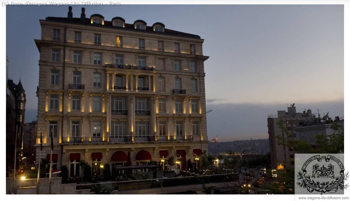 Wl hotel pera palace istanbul architecte alexandre vallury 1892
