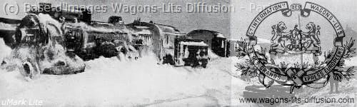 Wl janvier 1929 l orient express est bloque par la neige pres de constantinople