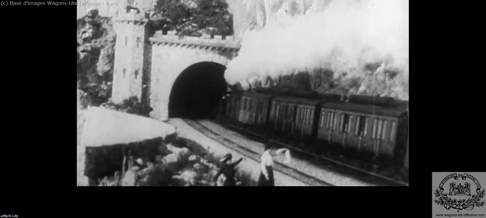 Wl le tunnel du simplon en 1920