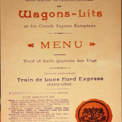 Wl menu nord express 1901