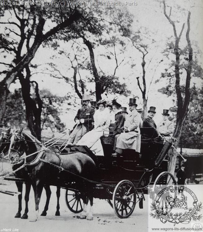 Wl nagelmackers au bois de boulogne vers 1895