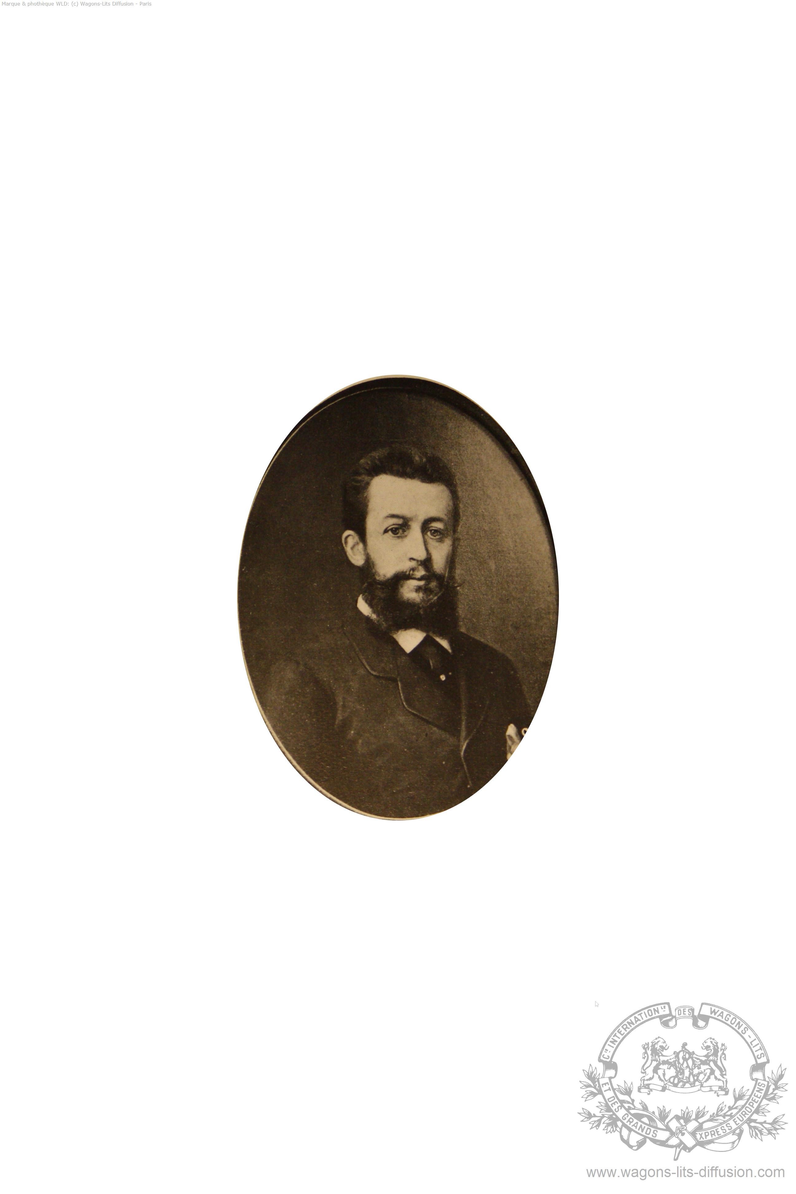 Wl nagelmackers portrait ovale vers 1880