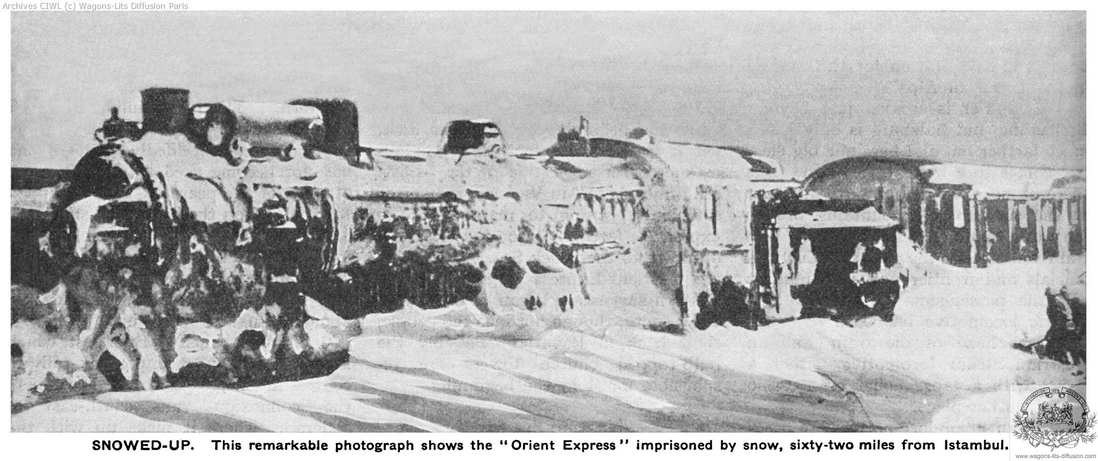 Wl orient express snowbound outside istambul rww 1935 