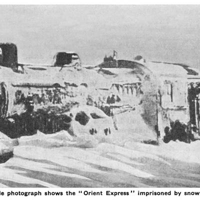Wl orient express snowbound outside istambul rww 1935 
