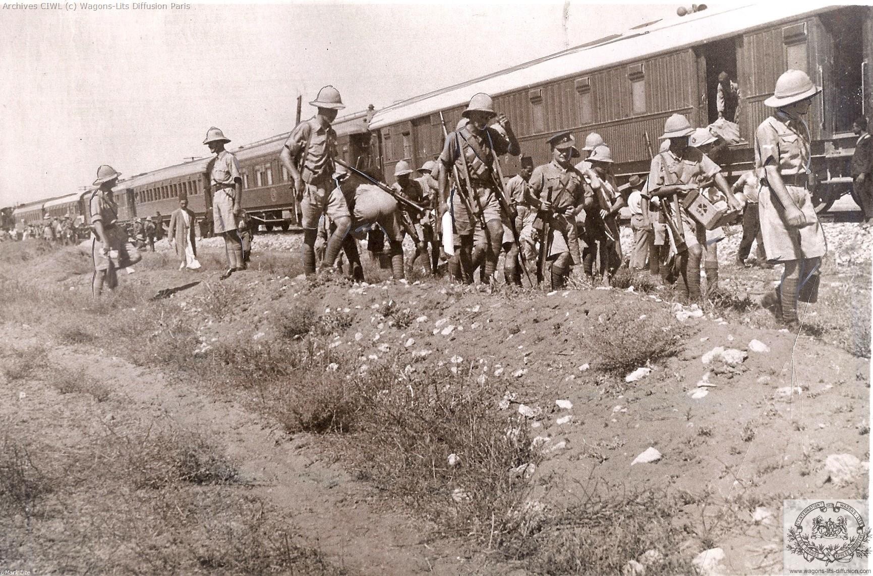 Wl palestine railways lydda junction in 1936 riots in palestine
