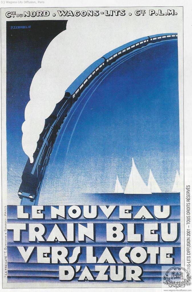 WL PLM nouveau Train Bleu 1928