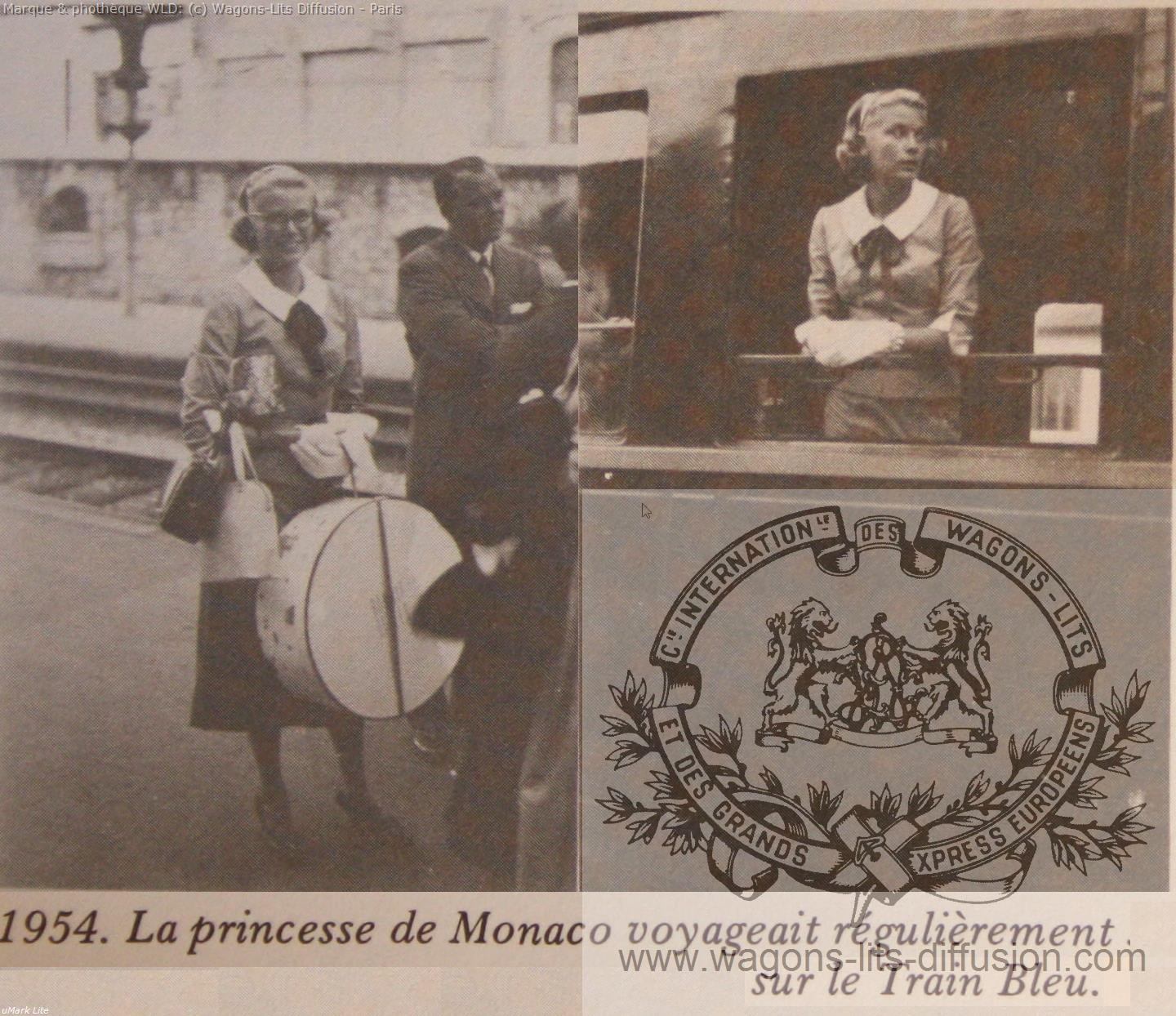 Wl princesse grace kelly train bleu monaco 1954