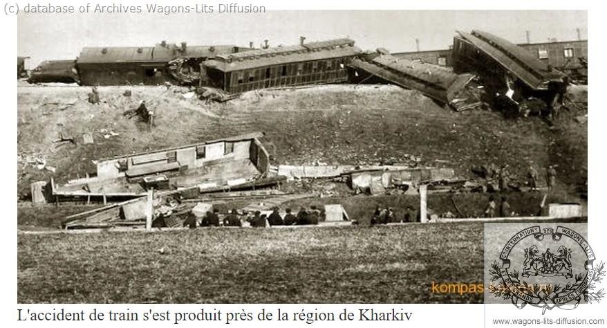 Wl russie train de nicolas 2 en 1888 accident de borki 5