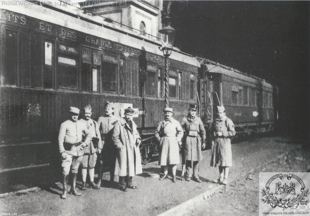 Wl train militaire de luxe 1919