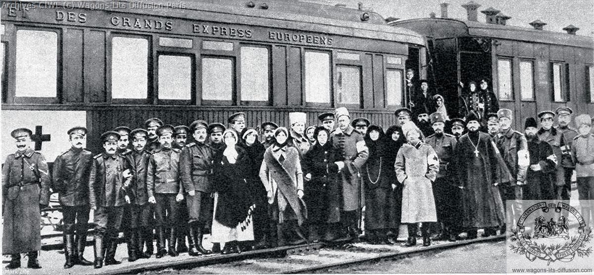 Wl train sanitaire de la croix rouge russe 1916