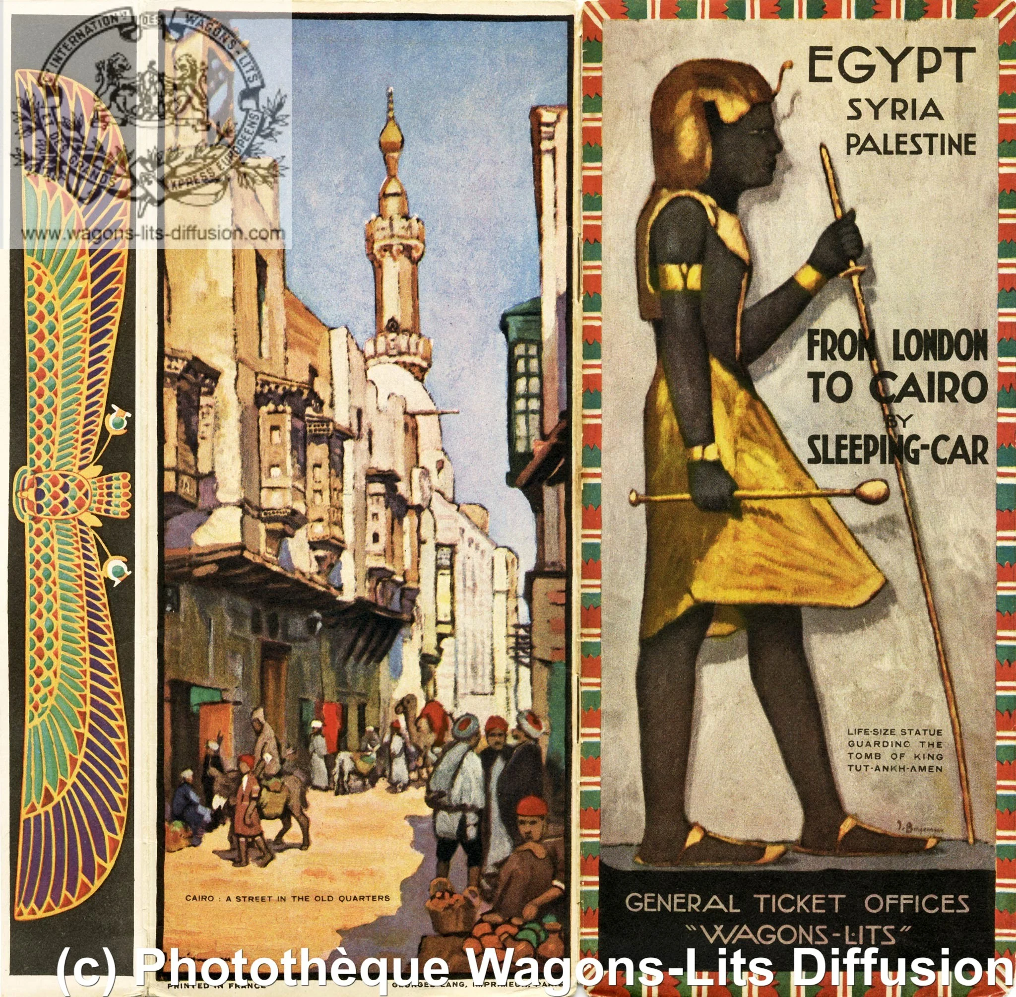 Wl wagons lits egypt brochure pub 1928