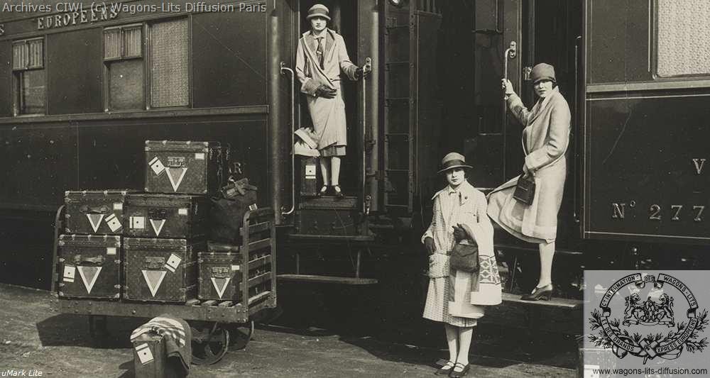 Wl wagons lits pub vuitton 1920