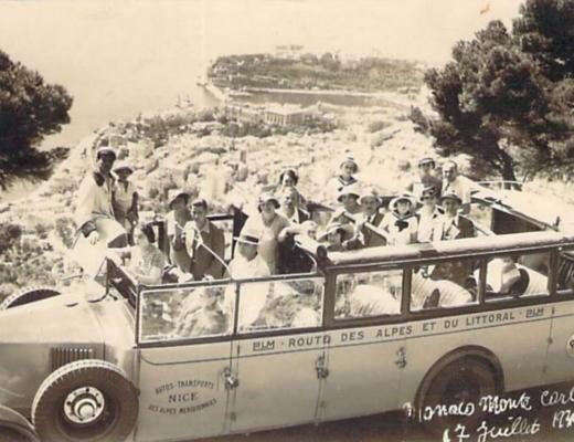 Wl plm autocar route des alpes 1934